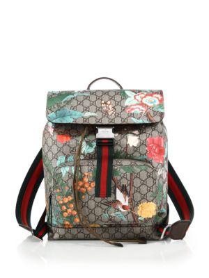 Gucci Gg Supreme Printed Backpack