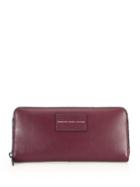 Marc By Marc Jacobs Alice In Wonderland Leather Zip Continental Wallet