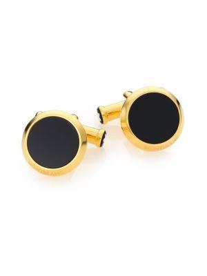 Montblanc Onyx-accented Cuff Links