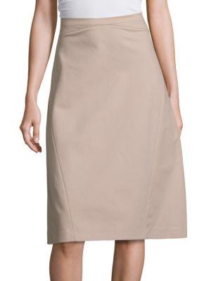 Piazza Sempione Cotton A-line Skirt