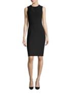 Versace Collection Abito Scroll-detail Sheath Dress