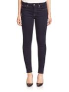 7 For All Mankind Rinsed Indigo Skinny Jeans