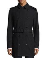 Michael Kors Double Breasted Button Trench Coat