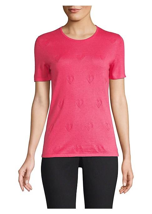 Escada Heart Cashmere Tee