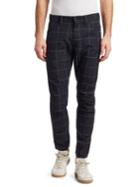 G-star Raw Tapered-fit Windowpane Cotton Pants