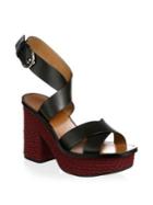 Joie Tanglee Leather Ankle-strap Sandals