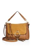 See By Chloe Joan Small Leather & Suede Shoulder Bag
