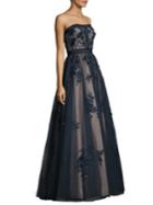 Basix Black Label Floral Bodycon Ball Gown
