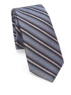 Saks Fifth Avenue Modern Ombre Stripe Silk Tie