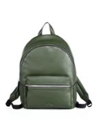 Uri Minkoff Leather Top Zip Backpack