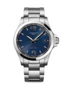 Longines ??onquest V.h.p. Stainless Steel Bracelet Watch