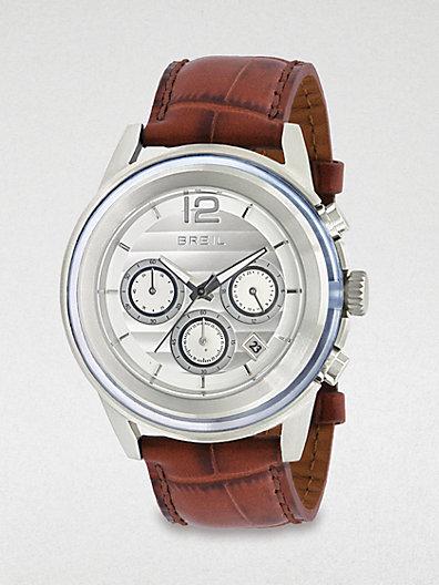 Breil Stainless Steel Chronograph Watch