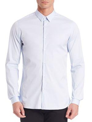 The Kooples Fitted Cotton Button-down Shirt