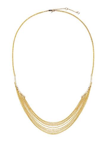 Celara 14k Yellow Gold & Diamond Statement Necklace