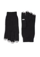 Saks Fifth Avenue Collection Leather Tech Cashmere Gloves