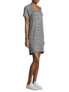 Rag & Bone/jean Striped Short Sleeve Dress