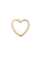 Loquet Heart 18k Yellow Gold Charm