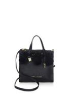 Marc By Marc Jacobs Mini Grind Bead And Poms Leather Crossbody Bag