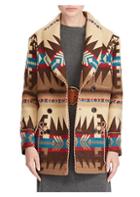 Polo Ralph Lauren Multiprint Double-breasted Coat