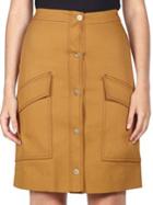 Acne Studios Sirenk A-line Button Skirt