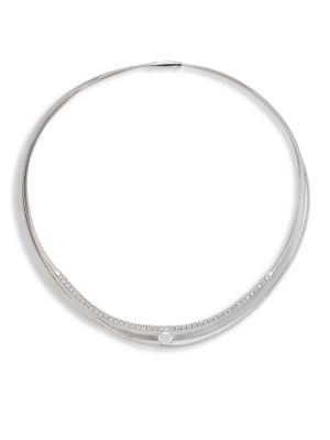 Marco Bicego Masai Diamond & 18k White Gold Three-strand Necklace