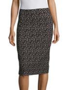 Rebecca Taylor Dragonfly Pencil Skirt