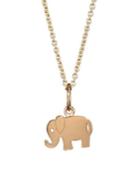 Sydney Evan 14k Yellow Gold Elephant Pendant Necklace