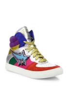 Marc Jacobs Eclipse Colorblock High-top Sneakers