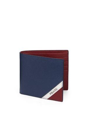 Prada Leather Bi-fold Wallet