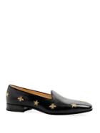 Gucci New Gallipoli Bee Leather Loafers