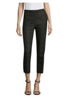 Eileen Fisher Plaid Cropped Pants