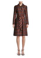 Etro Jacquard Trench Topper