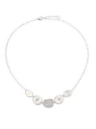 Marco Bicego Lunaria Diamond & 18k White Gold Graduated Necklace