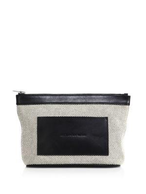 Alexander Wang Checkerboard Patterned Zipped Pouch