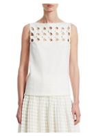 Akris Punto 3d Punto Petals Sleeveless Top