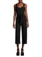 7 For All Mankind Belted Cropped Jumpsuit