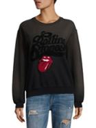 Madeworn Rolling Stones Front Graphic Sweatshirt
