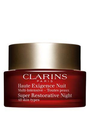 Clarins Super Restorative Night Cream All Skin Types 1.6 Oz.
