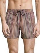 Paul Smith Multi-color Striped Swim Shorts