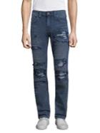 True Religion Single End Distressed Jeans