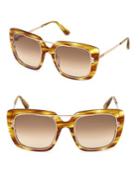 Tom Ford Marissa Honey Square Sunglasses/52mm