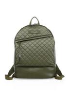 Want Les Essentiels Quilted Polyester & Leather Backpack