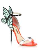 Sophia Webster Chiara Butterfly Patent Leather Sandals