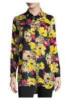 Etro Silk Floral Jacquard Button-down Shirt