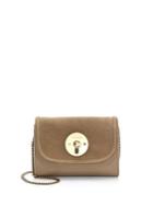 See By Chloe Lois Mini Suede & Leather Crossbody