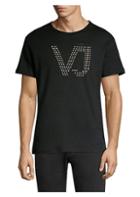 Versace Jeans Studded Short Sleeve Cotton T-shirt