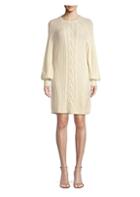 Polo Ralph Lauren Aran Cable-knit Wool Shift Sweater Dress