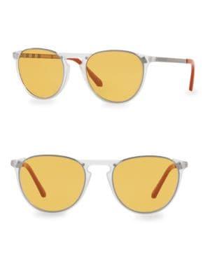 Burberry Tinted Round Sunglasses