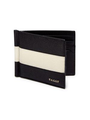 Bally Colorblock Calf Leather Wallet