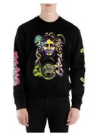 Versace Medusa Pop-art Crewneck Sweatshirt